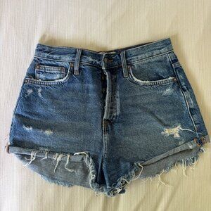 Free people 'We The Free' denim shorts size 26